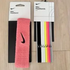 【新品】NIKE ナイキヘッドバンド ヘアバンド　汗どめ　9本セット