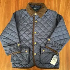 ☆新品&タグ付☆ ラルフローレン キッズキルトジャケット 3T　100cm