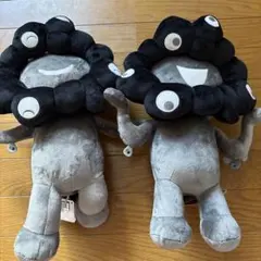 ぬいぐるみ ミャクミャク ブラック 2種セット - メルカリ