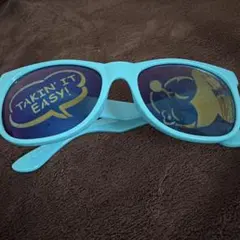 ディズニー　サングラス　水色ミッキー