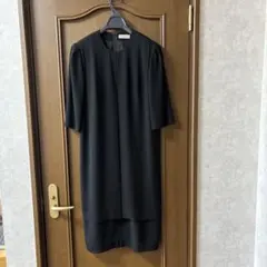 ブラック喪服ワンピーススーツ