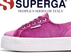 期間限定値下げ【SUPERGA】2790 厚底スニーカー23㎝