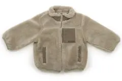 【おまけ付き】フリースジャケット ベージュ 90 プティマイン　アウター