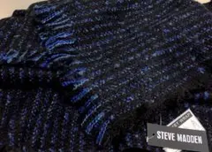 新品☆Steve Madden 大判マフラー ブラック acne等お好きな方にものサムネイル