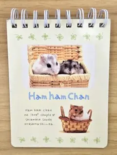 【希少】San-x Ham ham Chan メモ帳 平成レトロ ハムスター