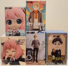 SPY×FAMILY フィギュア 5体セット 送料込み（出品者負担）