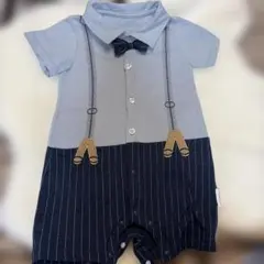 蝶ネクタイ付きロンパース サイズ86