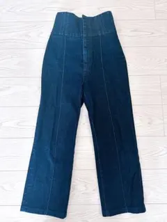 snidel ハイウエストデニムパンツ　サイズ1