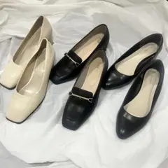 パンプス3点セット（24.5cm）コムサイズム、オリエンタルトラフィック