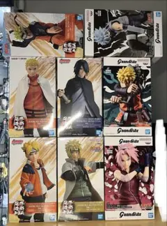 NARUTO プライズフィギュア 忍界造形列伝 Grandista 計8点