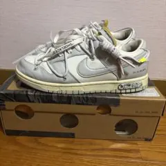 Off-White×Nike Dunk Low 1 of 50 “Lot.49”のサムネイル