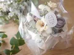 早割！母の日アレンジメント　アンティークパープルドライフラワーギフト母の日ギフト