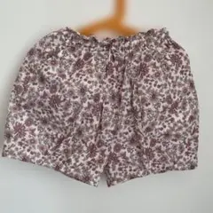 花柄タックバルーン　ショーパン