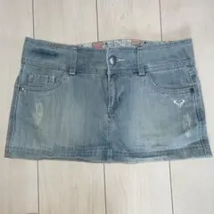 ROXY ロキシー　デニム　ミニスカート