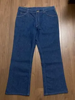 美品 USA製 70s Lee201 TALONジップ 濃紺 実寸W35×L28