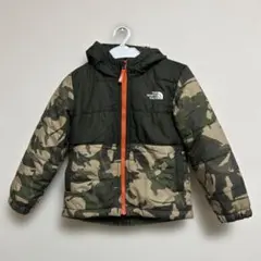 THE NORTH FACE リバーシブル　ダウン　ボア　4T カモフラ