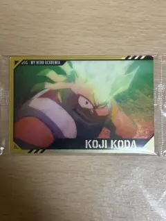 僕のヒーローアカデミア ウエハース4 口田甲司 メタリックプラカード ノーマル