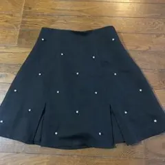 evelyn ビジュープリーツミニスカート