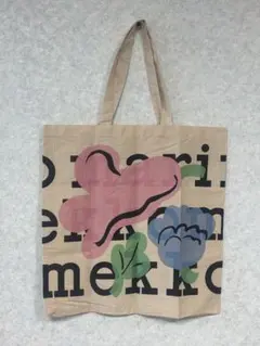マリメッコ花柄トートバッグ
