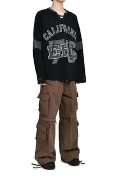 ERL UNISEX ZIP-OFF CARGO PANTS Size Mのサムネイル
