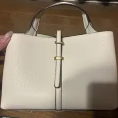 Mila owenクリーム色 ハンドバッグ※値下げ中
