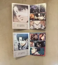 進撃の巨人 一番くじ 地鳴らし F賞 G賞 メモリアルカード リヴァイ