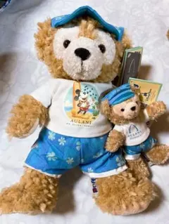 新品未使用　ハワイ　アウラニ　限定ダッフィー ぬいぐるみとぬいば　ディズニー
