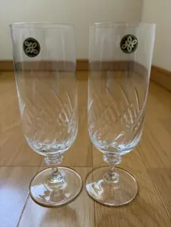 HOYA クリスタルグラス　2個セット