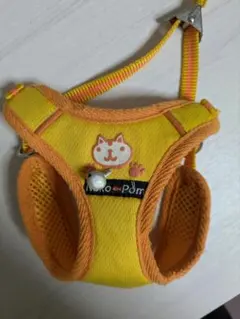 猫用ハーネス Sサイズ2号 リード付き