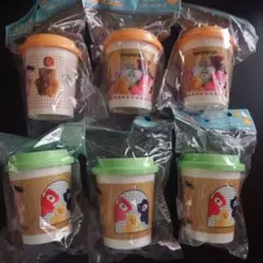 クラフトボス mojojojo モジョジョジョ カフェ風タンブラー 3種類6個