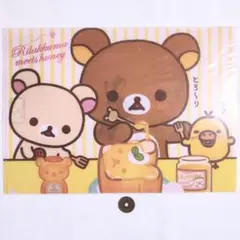 リラックマ ローソン クリアファイル 3