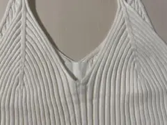H&M ニット　キャミソール　白のサムネイル