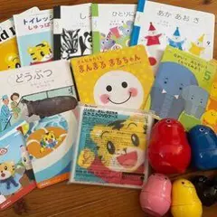 絵本10冊とフィギュア4個セット