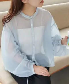 【美品】シアーシャツ　DISCOAT