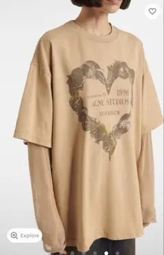 acne studio レイヤードTシャツのサムネイル