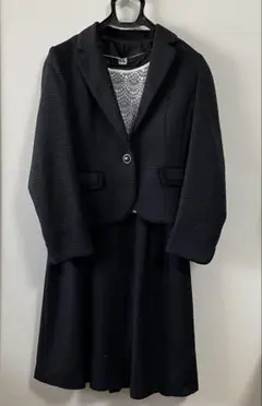 フォーマル　セレモニー　ワンピース　スーツ　ツイード　セットアップ　4点セット☆