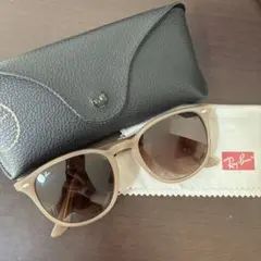 Ray-Ban ベージュ サングラス ケース付き
