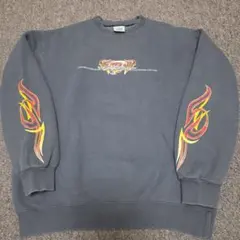 90s 00s y2k vintage PIKO ファイヤーパターン フェード