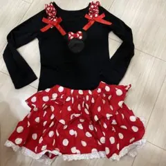 ミニーちゃん　ディズニー　コスプレ　ハロウィン