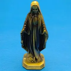 聖母　マリア　ヒーリング　愛　守護　置物　ブロンズ色