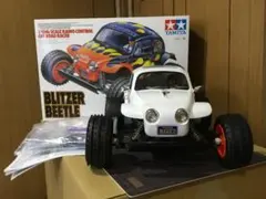 タミヤ 1/10 電動RCカー ブリッツァービートル カスタム リモコン付き