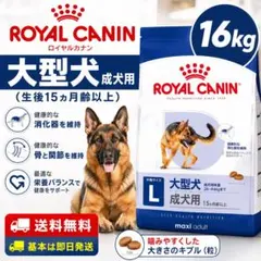 ロイヤルカナンマキシアダルト大型犬用16㎏お値下げ不可☆ - メルカリ