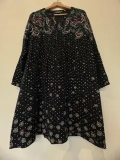 LAURA ASHLEY 長袖ワンピース サイズ11