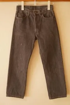 80s Levi's 501 ブラックデニム 先染め W31 L34 80s Levi's 501 ブラックデニム 先染め W31 L34 80s USA製 Levi's