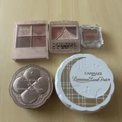 CANMAKE コスメ5点 おまとめ　アイシャドウ フェイスパウダー
