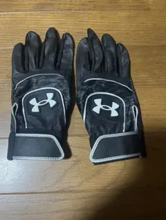 Under Armour 野球用手袋 Mサイズ 黒