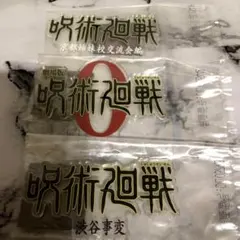 一番くじ 呪術廻戦5th anniversary J賞歴代ロゴアクスタ3種セット