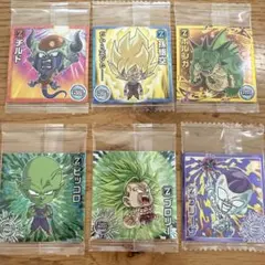 ドラゴンボール　ウエハース　シール 6枚セット　まとめ売り N R GR 技GR