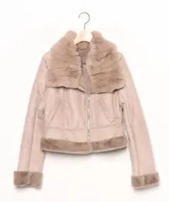 【極美品】ROYAL PARTY ジップアップブルゾン ベージュ