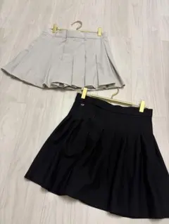 本日限定価格⭐️ZARA プリーツスカートセット グレー ブラック 13-14